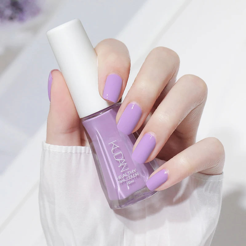 1PC 10ml Glass Bottle Colorful Nail Polish For Nails Nail Art Varnish Fashion DIY Design Manicure No Need Lamp Autumn Winter