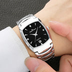 Luxury Watch For Men Business Fashion Quartz Wristwatches Classic Stainless Steel Waterproof Male Date Clock Relogios Masculino