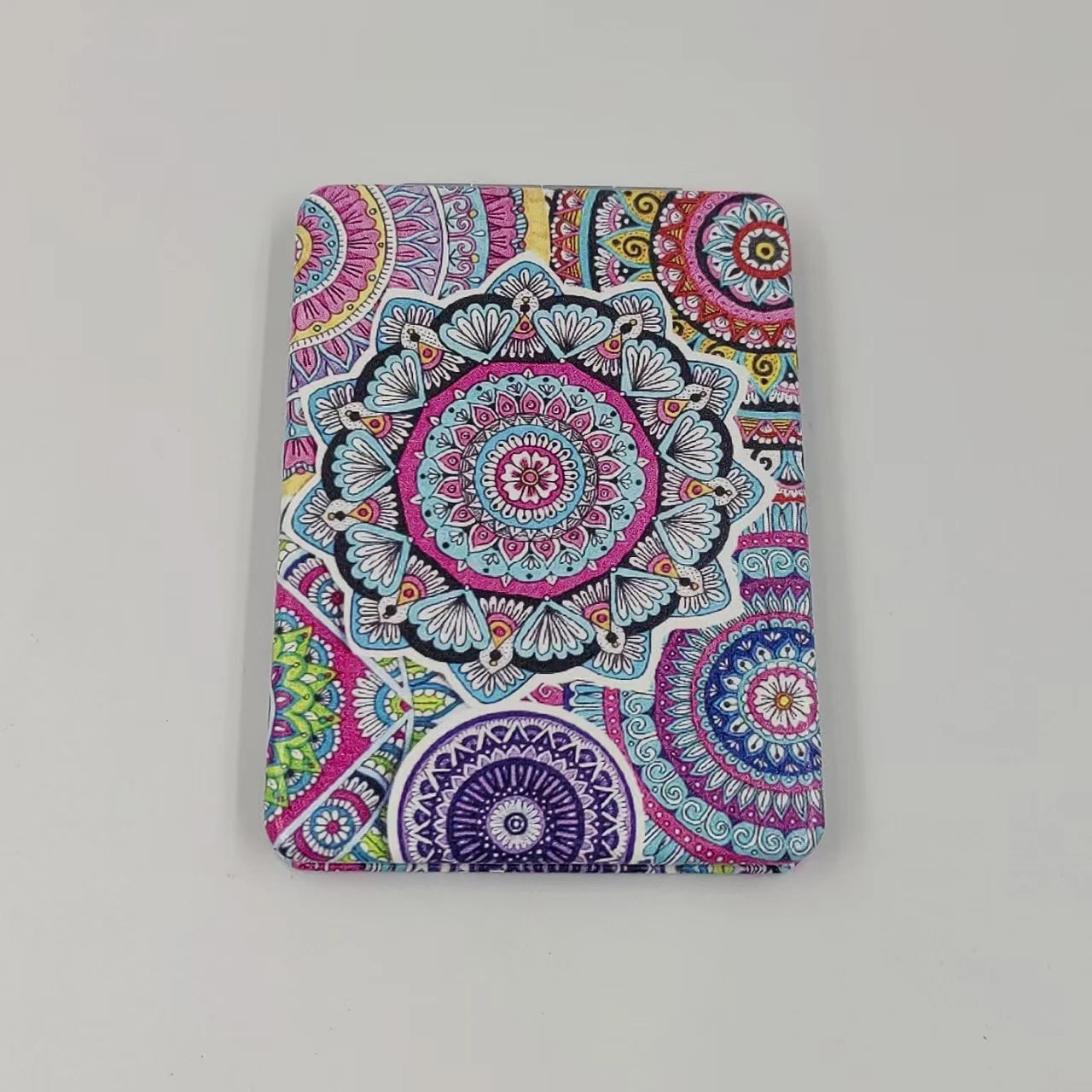 Portable Foldableable Makeup Mirror, Bohemian Style, Handheld Double-Sided Mirror That Can Hold Flap Pocket Pantss, Makeup Mirror, Graduation Season Gift, Mother's Day Gift, Valentine's Day Gift, Christmas Gift