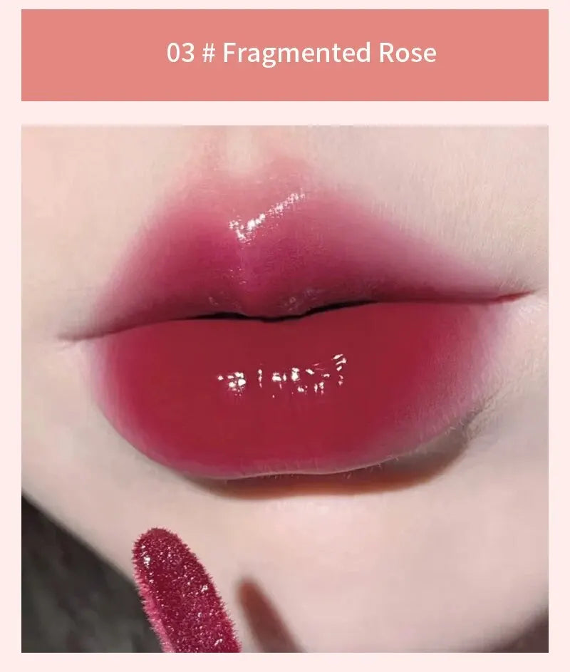 HERORANGEYingrun YueguangLip Gloss Non-stick Cup Lipstick Long-lasting Waterproof Lipstick Matte Lip Glaze Affordable Lipstick