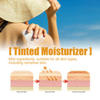 Sunscreen Cream Foundation Face Sun Block Isolation UV Protector Skin Refresh Moisturize Oil Control Waterproof Spf50+ Sunscreen