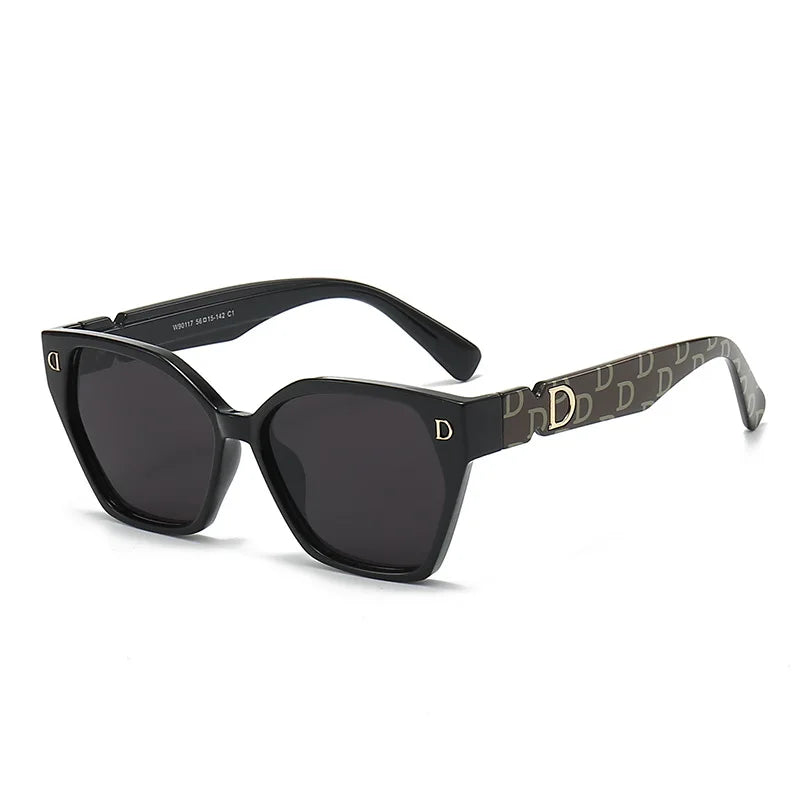 New Fashion Luxury Brand  Sunglasses For Men Stylish Cateye Glamour  Sun Glasses Trendy Shades Glamour Eyewear