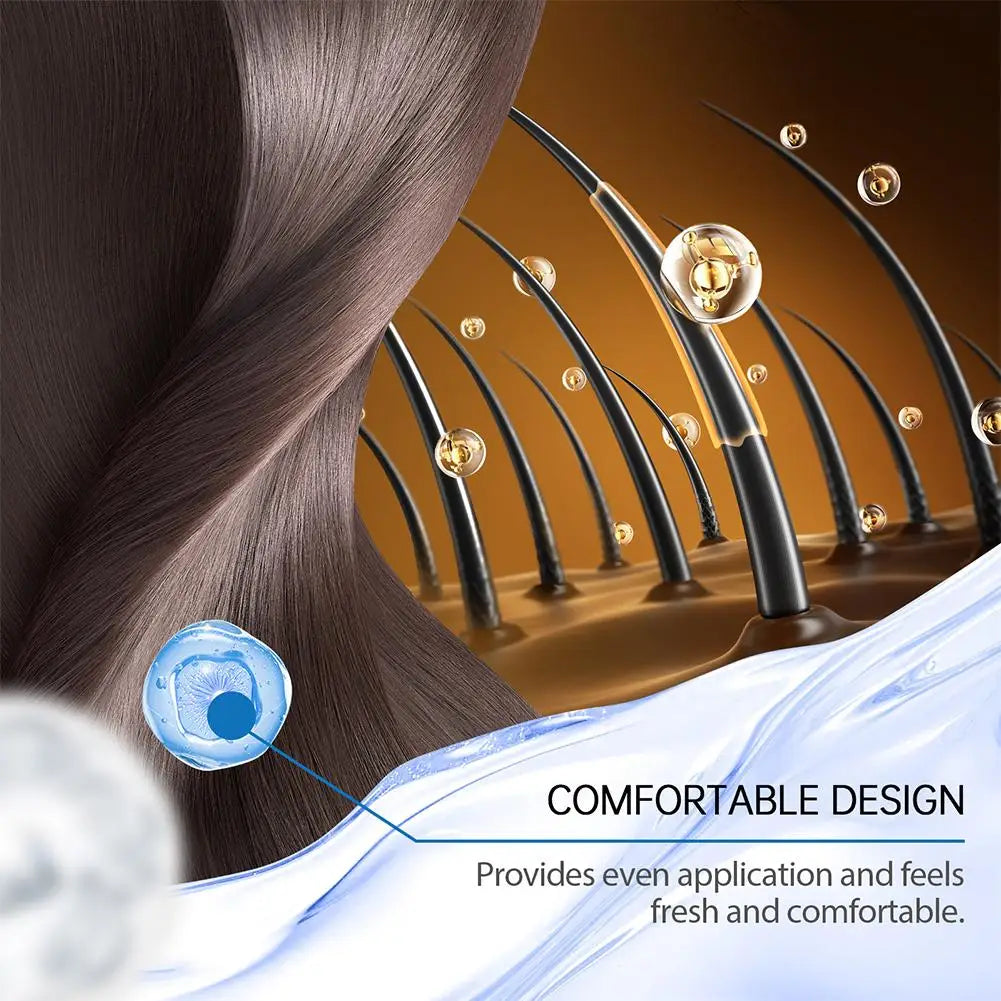 25ml Hair Growth Essence Oil for Hair Care, Scalp Nourishment & Frizz Control 3% Rosemary Hair Serum
