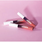 Blading Lip Gloss Peel and Stick Set Long-lasting Waterproof Pink Lip Gloss Transfer Resistant Natural Lip Gloss For Women