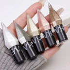 Diamond Shiny Eye Liners Eyeshadow Waterproof Silver Rose Gold Color Glitter Sequins Eyeliner Eye Shadow Makeup Beauty Cosmetics