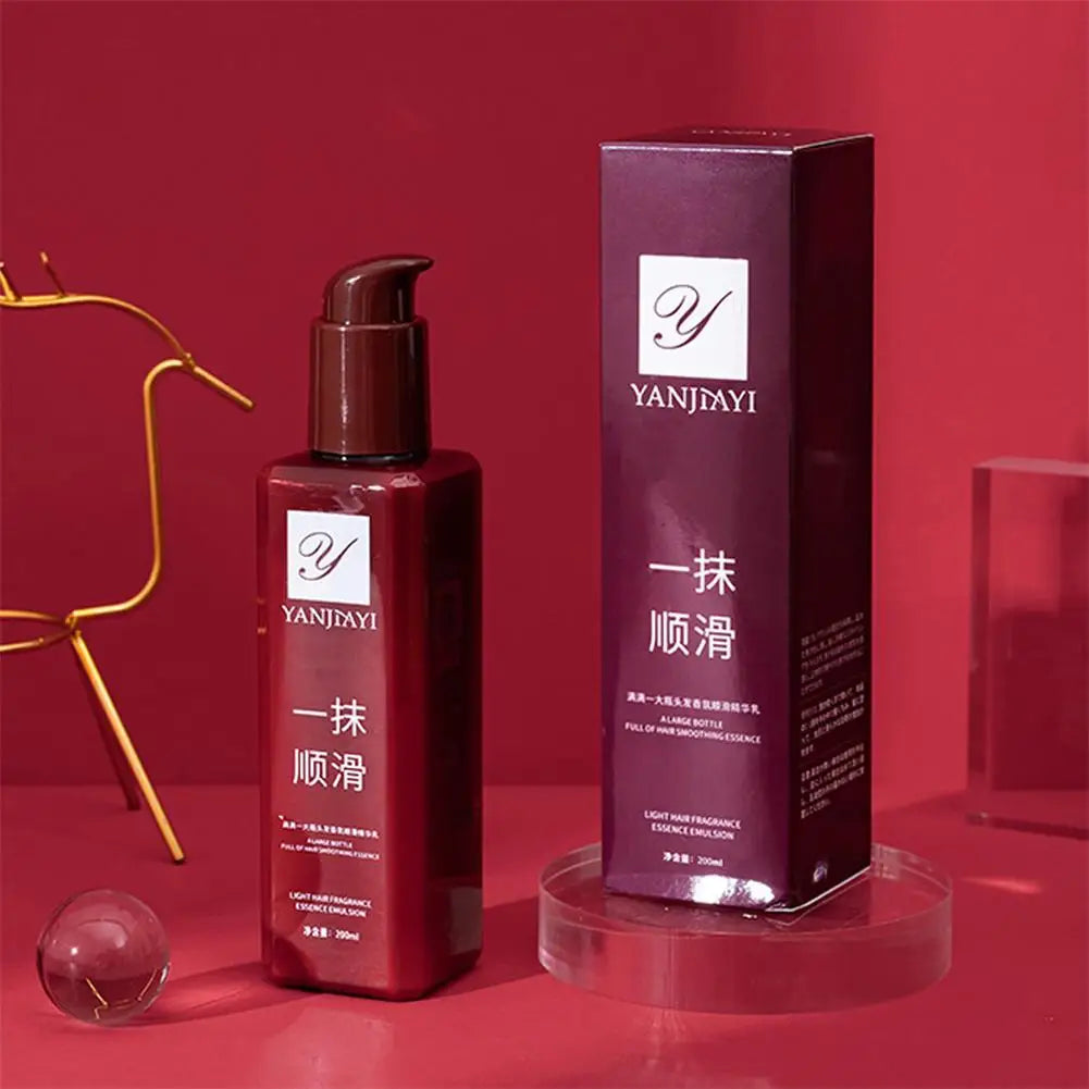 200ml Smoothing Hair Conditioner Hair Leave-in Conditioner Wash-free Film Frizz Hair Conditioner Care Anti Frizz-improving Y8R4