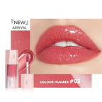 Glitter Liquid Lipstick, Shiny Finish, Smooth & Long-Lasting Waterproof Lip Oil, Gorgeous Lip Makeup Gift For Women