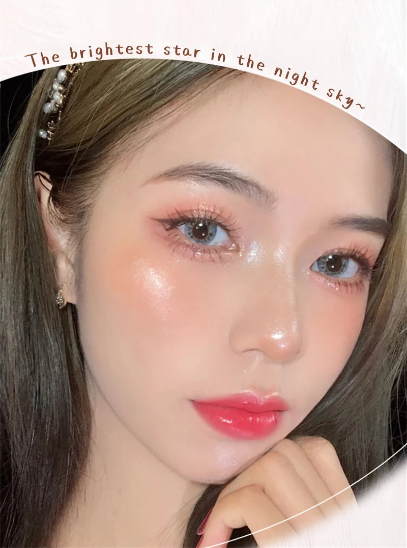 Waterproof Shiny Diamond Highlight Pen Eye Makeup Highlighter Long Lasting Pearl White Brighten Silkworm Shadow Liquid Highlight