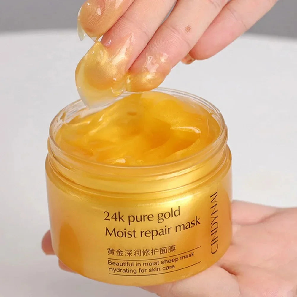 Face Mask Collagen Anti Wrinkle Moisturizer Cream Whitening Sleeping Mask Firming Nourishing Face Care Moisturize and Hydrate