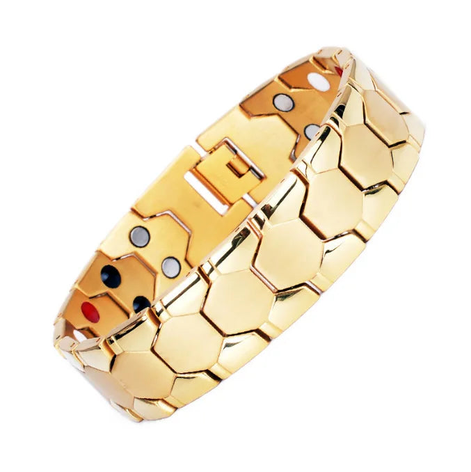 Men Braided Magnetic Bracelet Arthritis Health Energy Bracelet Male Gift Energy Therapy Magnets Bracelet for Men Wholesale