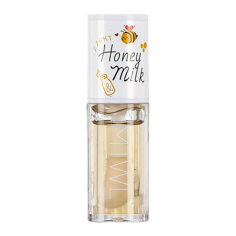 Peach Lip Oil Gloss Plumper Moisturizing Non Sticky Sexy Water Glossy Long-Lasting Transparent Liquid Lipstick