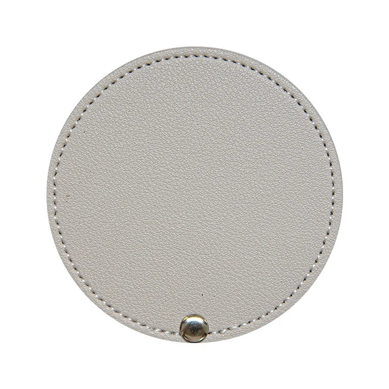 1PC Portable Mini Stainless Steel Unbreakable Makeup Pocket Mirror Cosmetic Mirror cute makeup hand pocket mirror