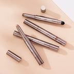 10 Color Double Ended Eye Shadow Stick With Sponge Brush Pearlescent Lasting Eyeshadow Pen Contouring Portable Makeup Cosmetics