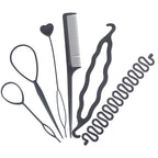 Magic Hair Styling Tools Set DIY Braiding Braider Accessories Hairpin Twist Bun Barrettes Clips For Women Hairdressing