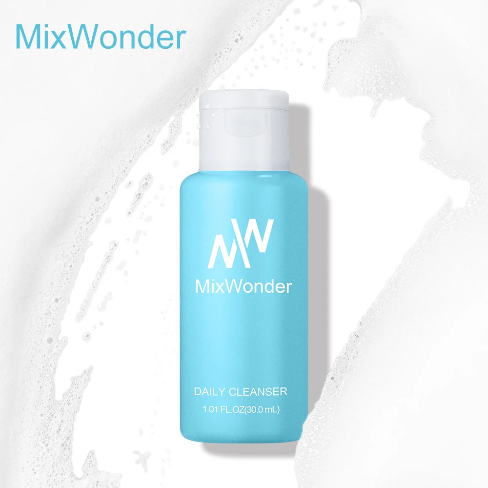 MixWonder Daily Cleanser - Hydrating, Deep Cleansing, Oil Control Face Wash for All Skin Types -Gentle & Non-Irritating Skincare