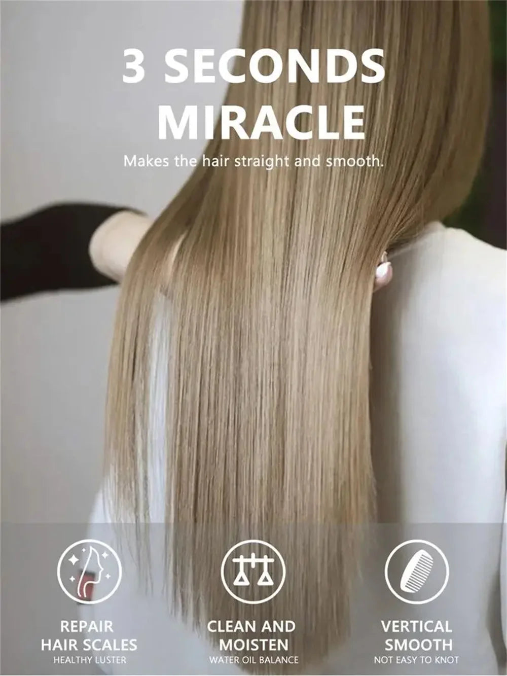 Magical Keratin Hair Mask 5 Seconds Repair Damaged Frizzy Hair Soft Smooth Shiny Nutrition Deep Moisturize Nourishing Hair Care