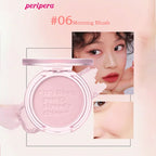 Single Color Blush Palette, Matte Fine Powder Cheek Blush, Non-Cakey, Long-Lasting, Nude Makeup, K-Beauty Cosmetic