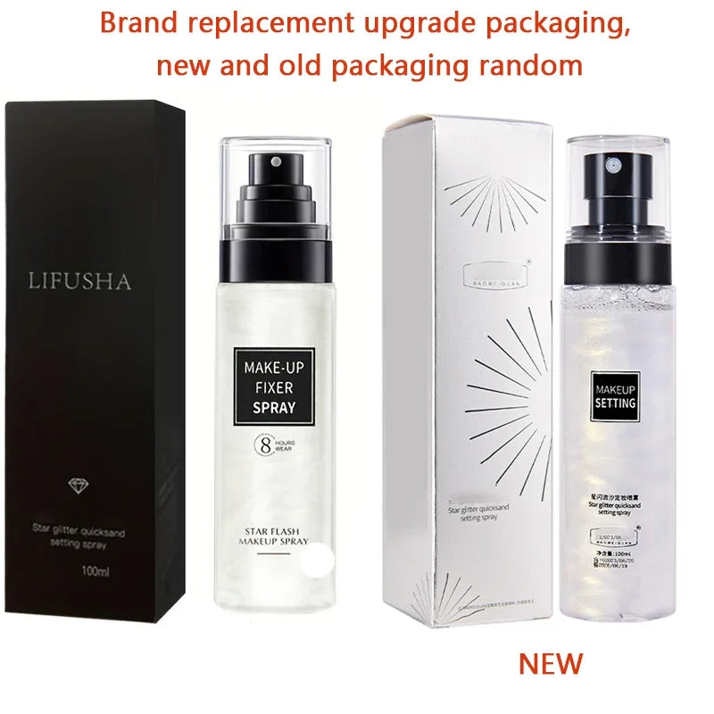 Makeup Fixer Spray Waterproof Sweatproof Long Lasting Oil Control Hydrating Makeup Fixing Setting Spray Cosmetics