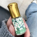 3ml Arabian Floral Perfume Natural Jasmine Rose Osmanthus Scent Eau De Toilette Unisex Fresh Longlasting Portable Roller Perfume