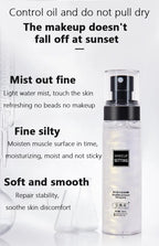 Makeup Fixer Spray Waterproof Sweatproof Long Lasting Oil Control Hydrating Makeup Fixing Setting Spray Cosmetics