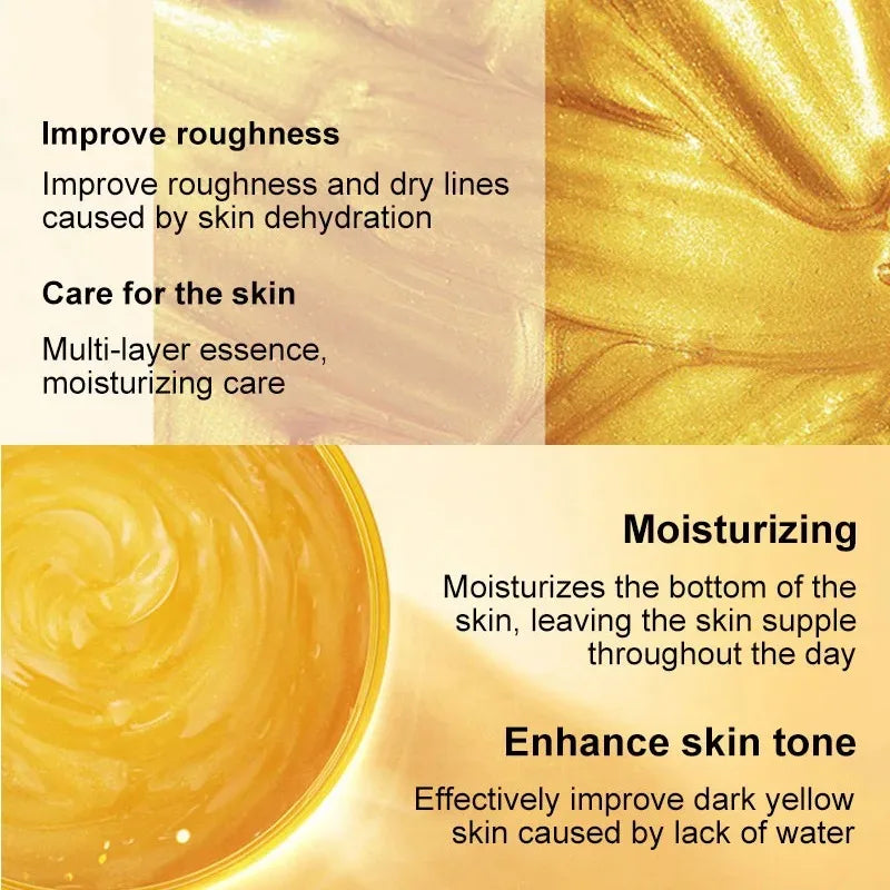 Face Mask Collagen Anti Wrinkle Moisturizer Cream Whitening Sleeping Mask Firming Nourishing Face Care Moisturize and Hydrate