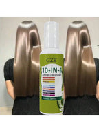 GZE10-IN-1 Leave-In Conditioner Silkening Heat Protection Moisturizing Stay Fragrant Anti-Frizz Refreshing Essence Gentle