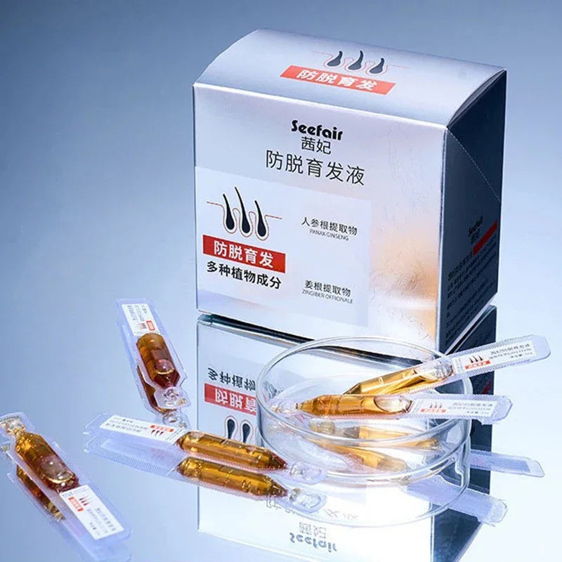 hair growth Serum Anti hair loss For seborrheic alopecia hereditary middle-aged Nourish Shiny Healthy hair Care essential oil