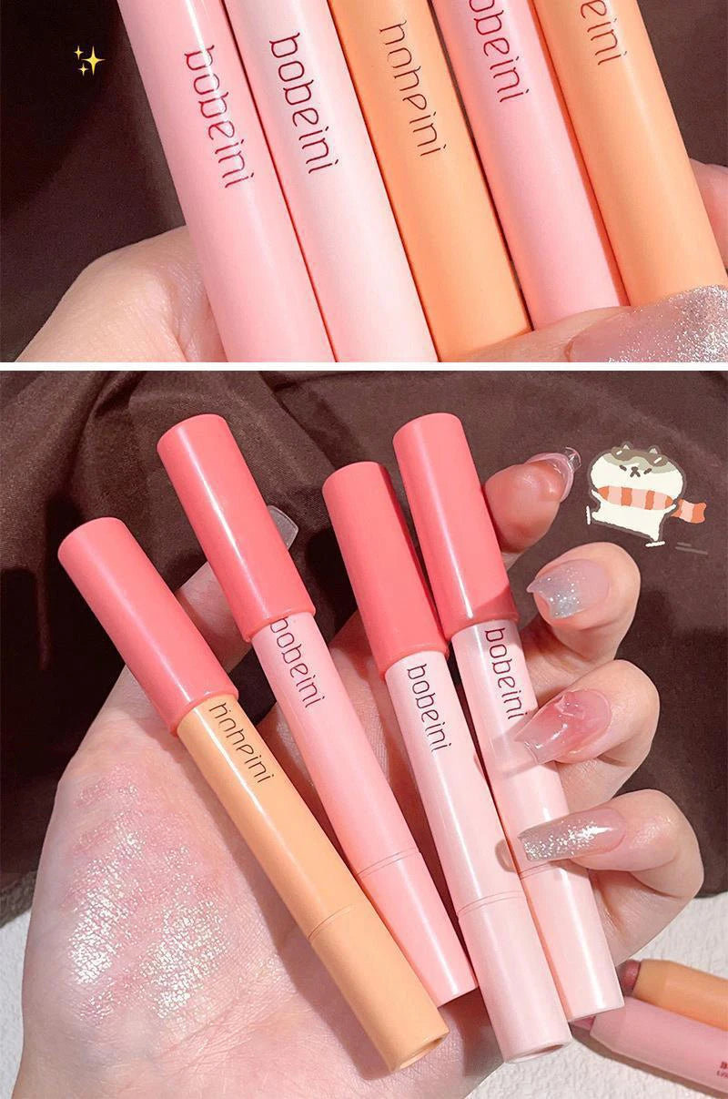 Glitter Eyeshadow Stick Diamond Eyes Makeup Highlighter Shadow Pen Long Lasting Rose Pink Silkworm Champagne Gold Liner Pencil