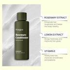 Rosemary Shampoo Conditioner Set Hair Repair Conditioning Prevent Loss Cleansing Dandruff Strengthen Root Hair Regrowth Care