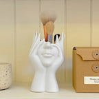 Makeup Organizer Is Lightweight, Portable, and Perfect for Desktop and Bathroom Use, Storing Brushes and Cosmetics
