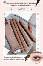 Eyeliner liquid pen is smooth, fast drying, waterproof, durable, not easy to smudge, and very thin eyeliner pen