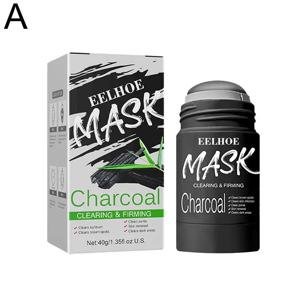 Face Clean Mask Green Tea Cleansing Stick Mask Shrink Pores Deep Blackhead Remover Facial Cleansing Moisturizing Mask Skin Care