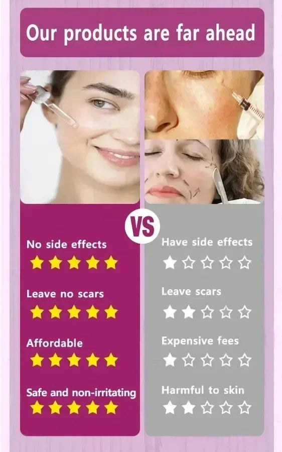 Facial Anti-Wrinkle Serum Fade Fine Lines Anti-Aging Whitening Moisturizing Remove Freckles Brighten Facial Skin Care