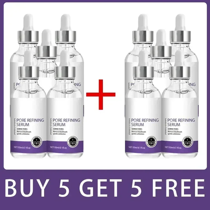 Face Skin Pore Shrinkage Serum Long-Lasting Moisturizing Improves Large Pores Calming Skin Care Essence