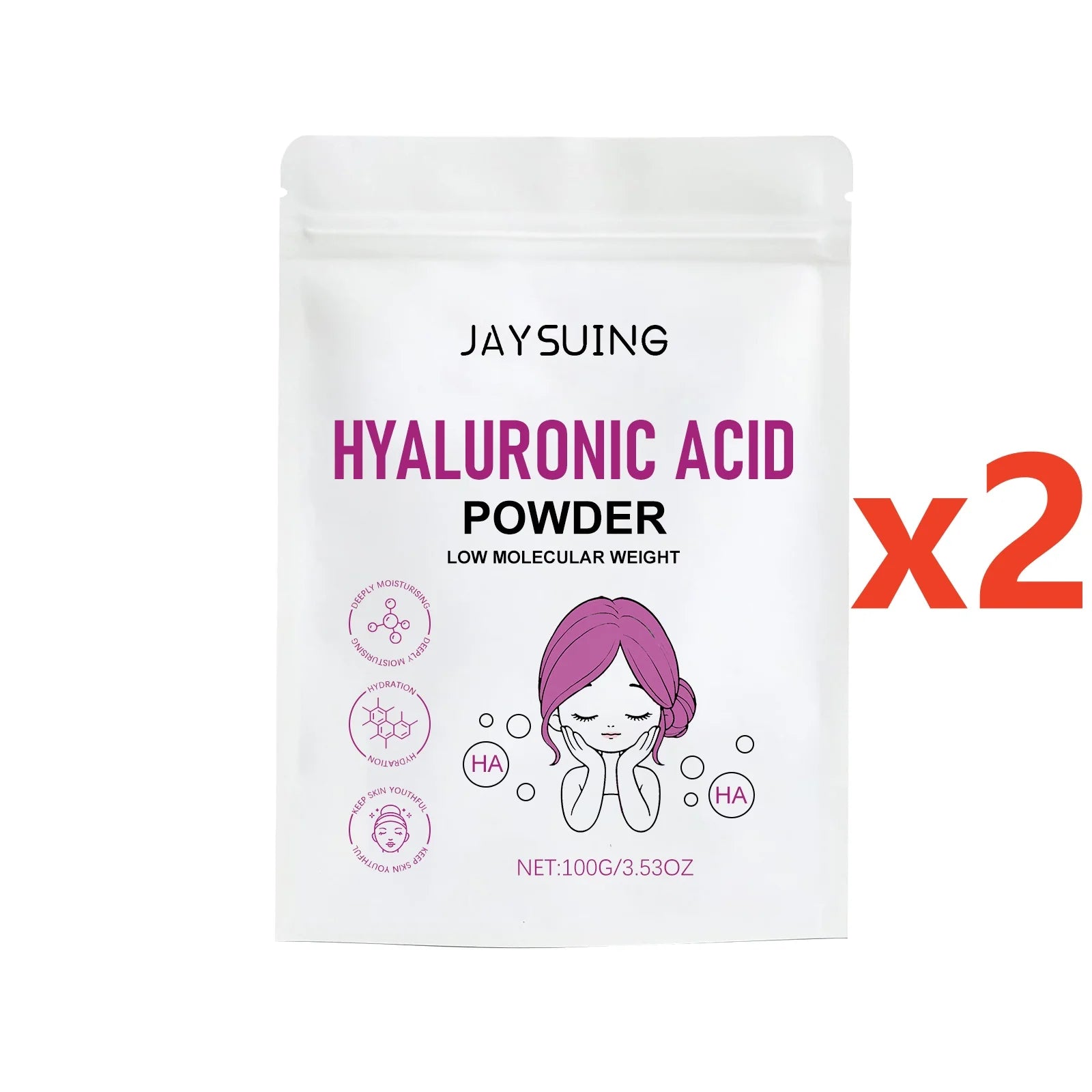 Hyaluronic Acid Face Mask Hydrating Glow Controlling Oil Smooth Skin Repair Pore Tightening Lifting Deep Cleansing Clay Mud Mask