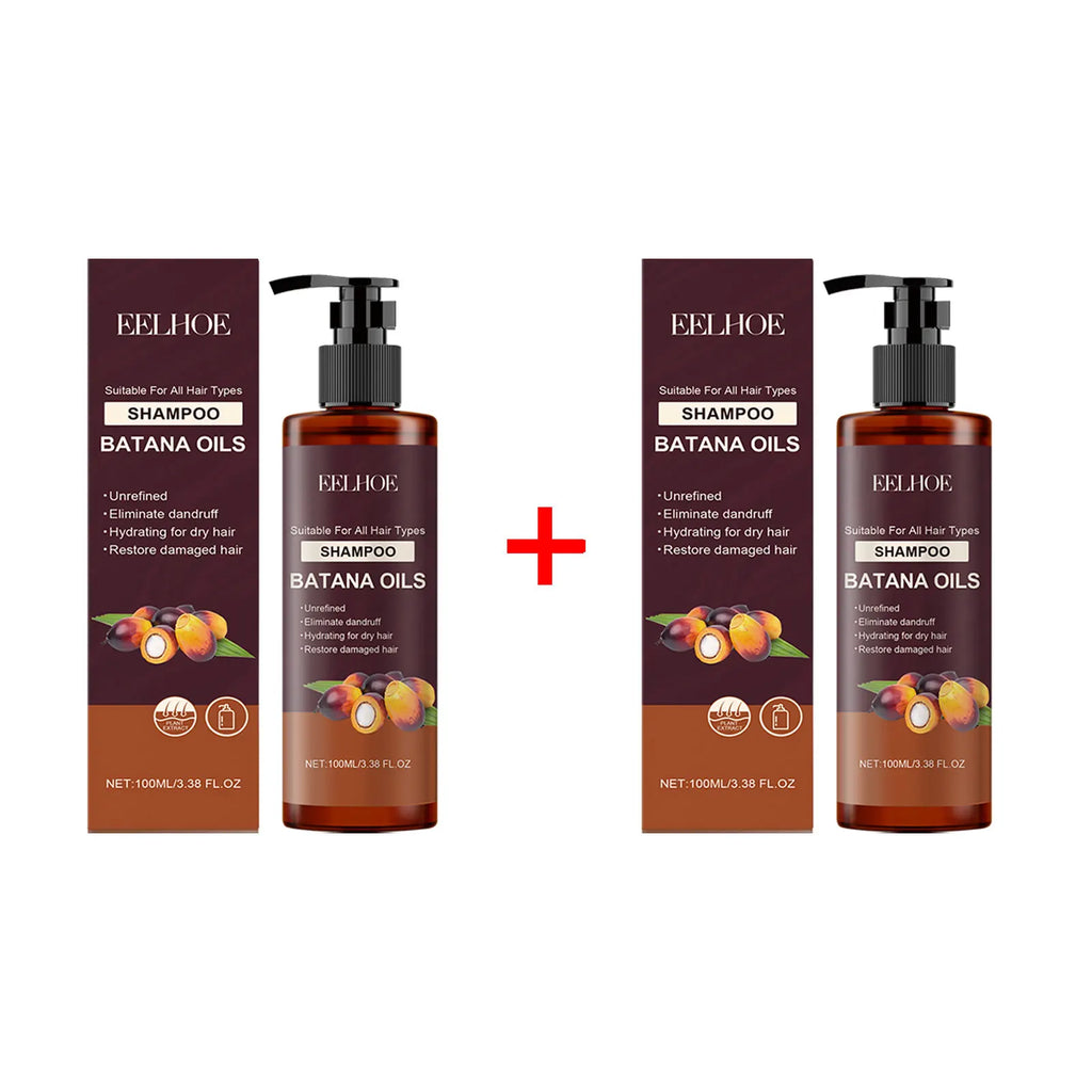 Batana Oil Shampoo Conditioner Set Oil Control Anti Dandruff Scalp Hair Treatment Split Ends Anti Frizz Hair Loss Hair Care Set