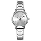 Luxury Watch for Women Simple Round Dial Stainless Fashion Gold Bracelet Quartz Wristwatch Students Ladies Watches Reloj Mujer