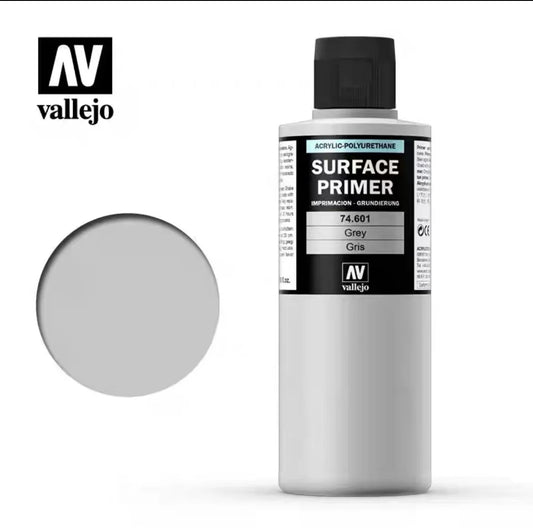 Primer Spain AV Vallejo Water-based Paint spray  Hand painted Model Primer Black White Ash Water Filled Soil 70600-73602