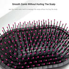 New Girls Hair Comb Scalp Massage Airbag Hairbrush Wet Curly Detangle Brush For Salon Hairdressing Styling Tools For  Women