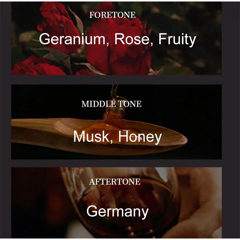 Creative Rose Pheromone Perfume Long-lasting Light Fragrance Floral Note Stimulating Flirting Glamour Valentine's Day Perfume