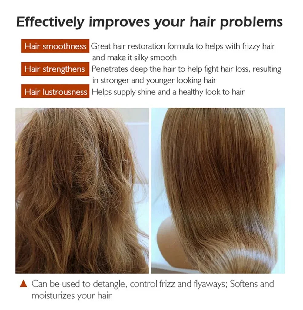 Magical Keratin Hair Mask 5 Seconds Repair Damaged Frizzy Hair Soft Smooth Shiny Nutrition Deep Moisturize Nourishing Hair Care