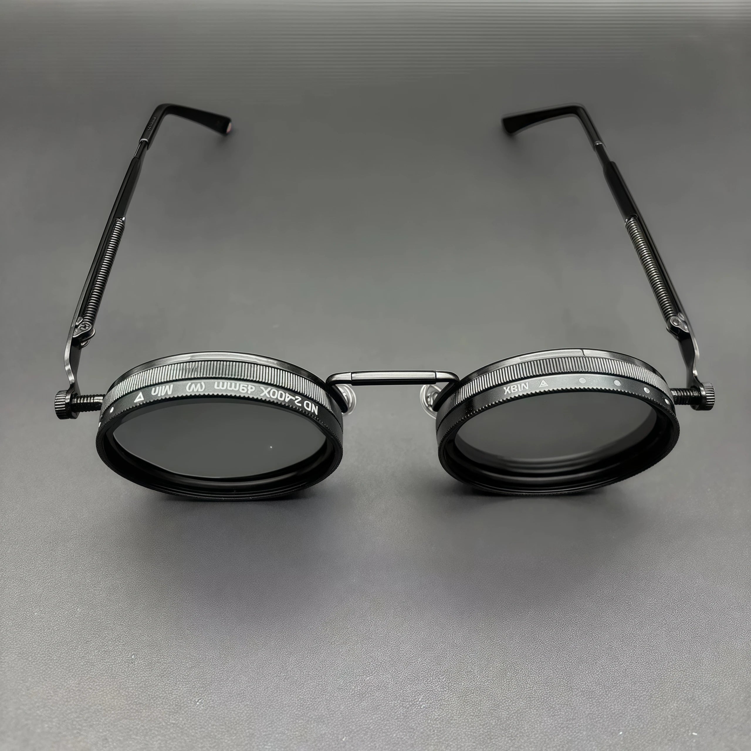 Stylish Dimmable Glasses, Suitable for Multi-Scenario Use, Retro Punk Parties, Festivals, Unisex Easter, Graduation Season, Halloween, Christmas