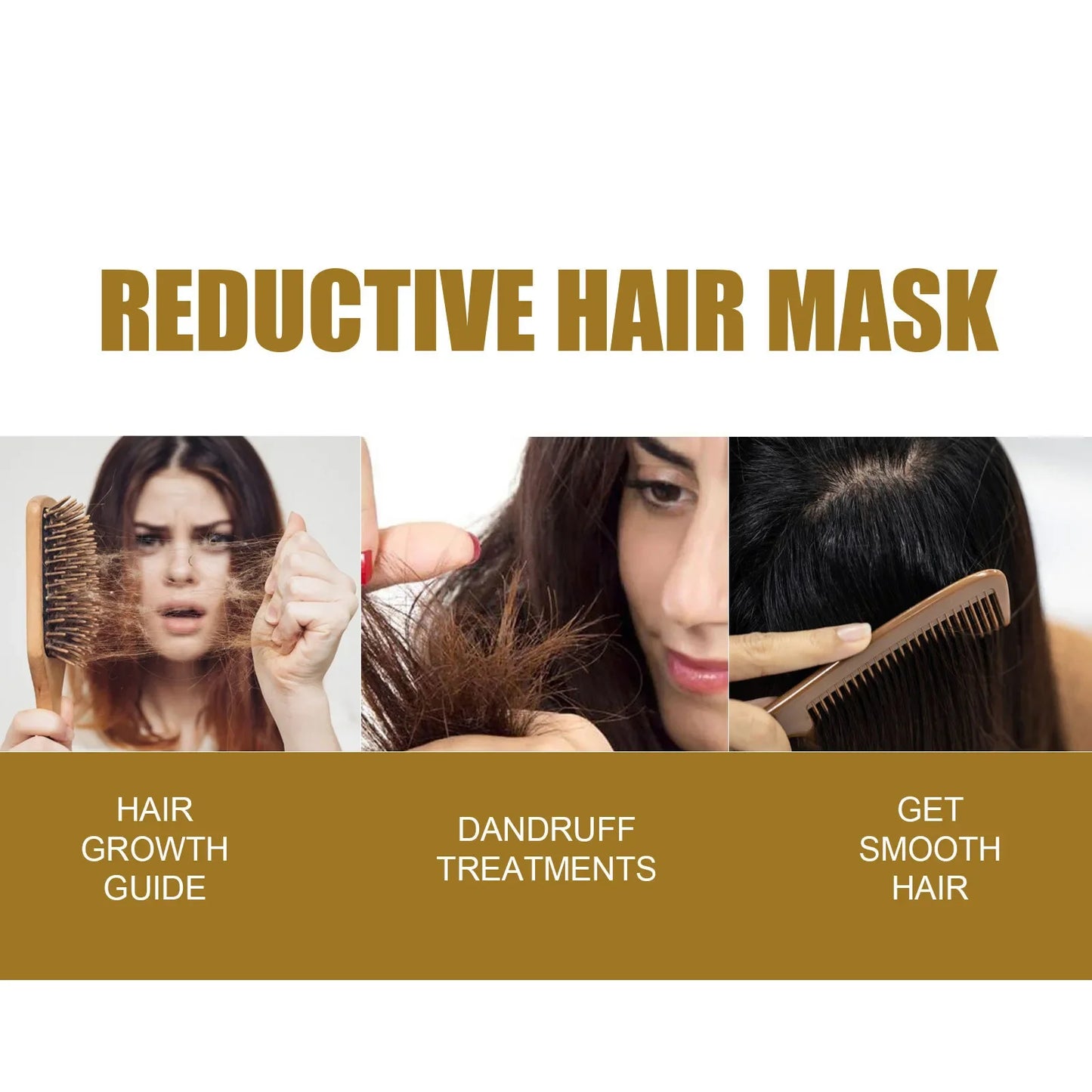 Keratin Hair Mask Magical 5 Second Repair Damage Frizzy Soft Smooth Shiny Hair Deep Moisturize Hair Treat Repair Hair Care Mask