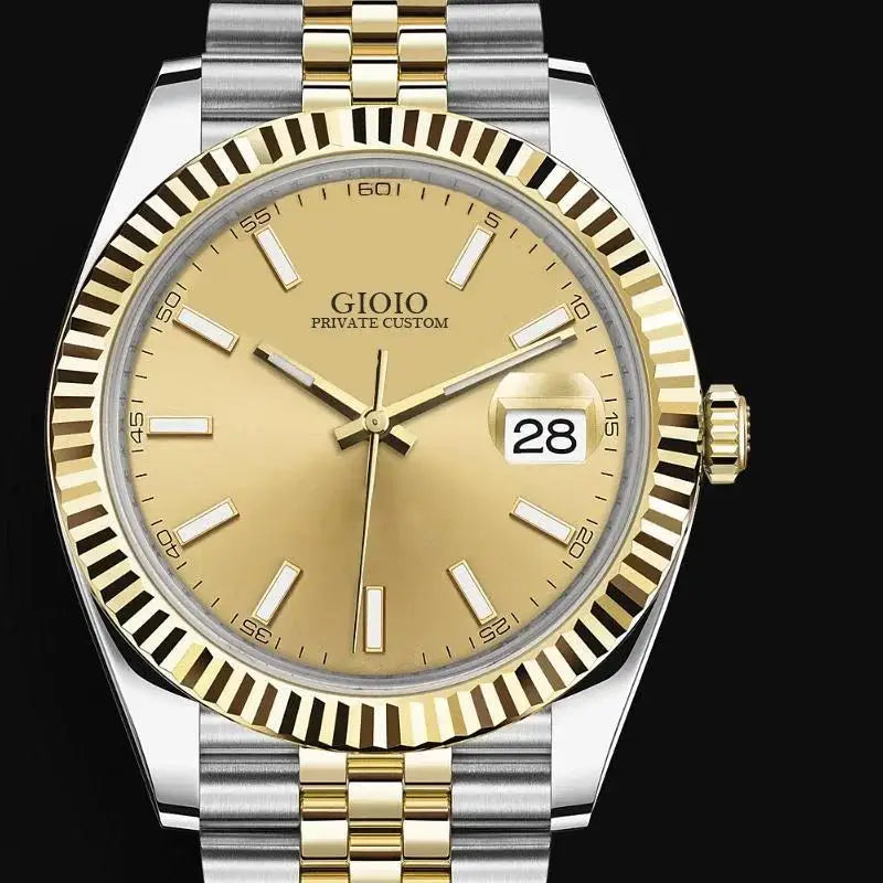 Luxury Automatic Watch for Men Mechanical Watches Stainless Steel Datejusts Style Gold Black Blue White Diamond Dial