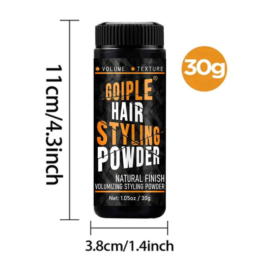 GOIPLE Hair Styling Powder Increase Volume Capturing Modeling Hairstyles Long-Lasting Texture Powders Spray Unisex