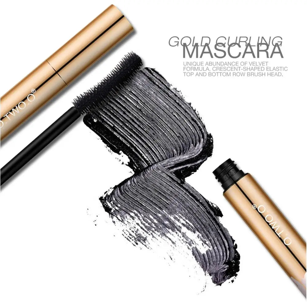 Mascara  Lengthening Nourish Eyelash Extension 4D Silk Fiber Curling Volume Lashes Thick  High Quality Makeup Waterproof
