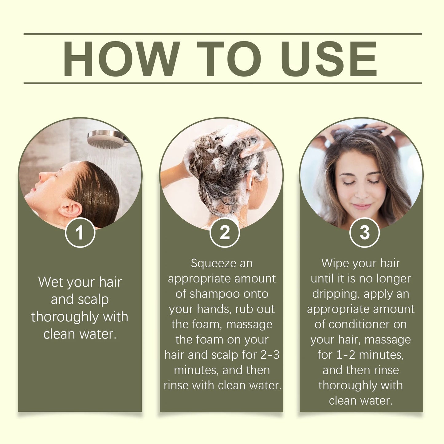 Rosemary Shampoo Conditioner Set Hair Repair Conditioning Prevent Loss Cleansing Dandruff Strengthen Root Hair Regrowth Care