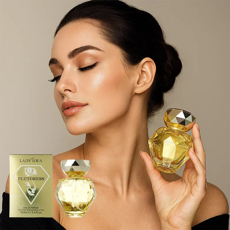 High-end Elegant Eau De Toilette Light Luxury Charm Golden Perfume Fresh Long-last Fruity Floral Fragrance Hot-sell Date Perfume