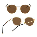 Fashion Women  Sunglases Round Sun Glasses New Metal Frame Eyewear Fishing Glasses UV400 Shades