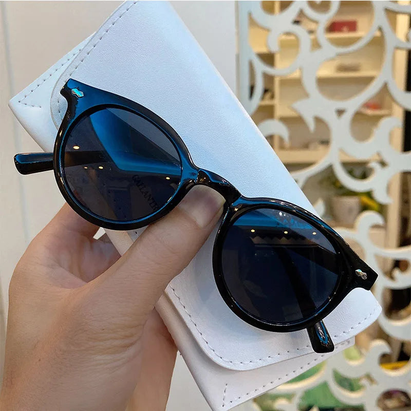 Women Sunglasses Fashion Big Round Sun Glasses For Female Oversized Shades Vintage Jelly Sunglass UV400 Eyewear Oculos De Sol